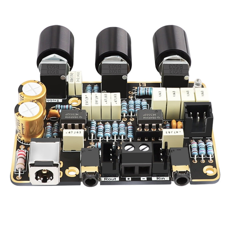 NE5532 Tuner Plate Active Filter Amplifier Board HIFI Front Module Universal Dual Operation Amplifier - Breadboard / Amplifier Board by PMC TechLife | Online Shopping South Africa | PMC TechLife