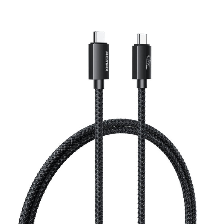 Remax  RC-C039  Dual USB-C / Type-C Compatible with USB4.0  240W Fast Charging Data Cable, Length:1m - USB-C & Type-C Cable by REMAX | Online Shopping South Africa | PMC TechLife | Buy Now Pay Later Mobicred