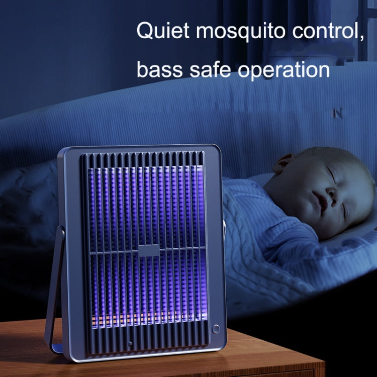 Indoor Outdoor Electric Mosquito Killer Light 2 In 1 Inhalation Mosquito Trap(White)