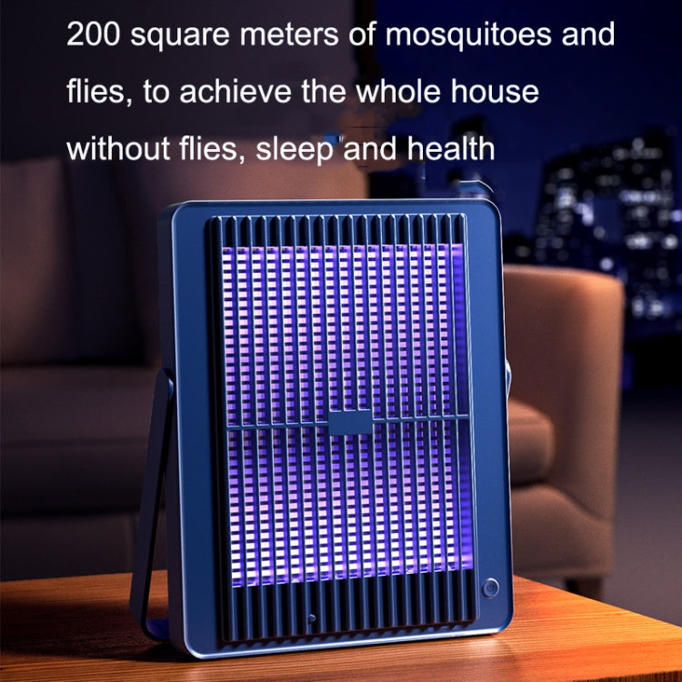 Indoor Outdoor Electric Mosquito Killer Light 2 In 1 Inhalation Mosquito Trap(Blue) - Outdoor Insect Repellent by PMC TechLife | Online Shopping South Africa | PMC TechLife