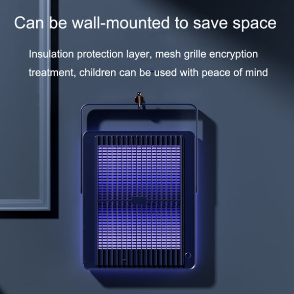 Indoor Outdoor Electric Mosquito Killer Light 2 In 1 Inhalation Mosquito Trap(Blue)