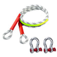 Car Outdoor Off-road Emergency Rescue Thickened Nylon Tow Rope, Specification: 5 Tons 3m - Towing Bars by PMC TechLife | Online Shopping South Africa | PMC TechLife | Buy Now Pay Later Mobicred