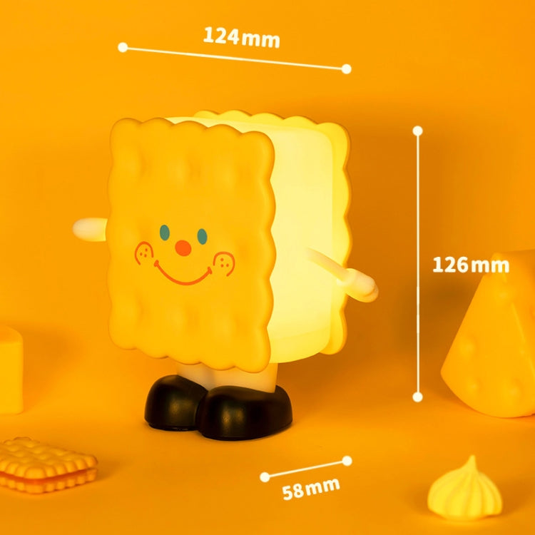 L47 Biscuit Night Light USB Ornament Bedroom Bedside With Sleeping Night Light - Night Lights by PMc TechLife | Online Shopping South Africa | PMc TechLife | Buy Now Pay Later Mobicred