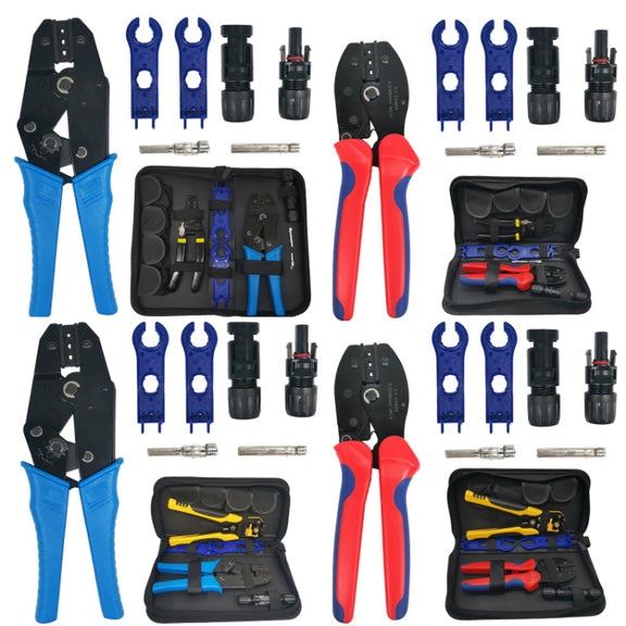 Photovoltaic Connector Crimping Pliers Solar Panel Installation Tools, Model: Set 4