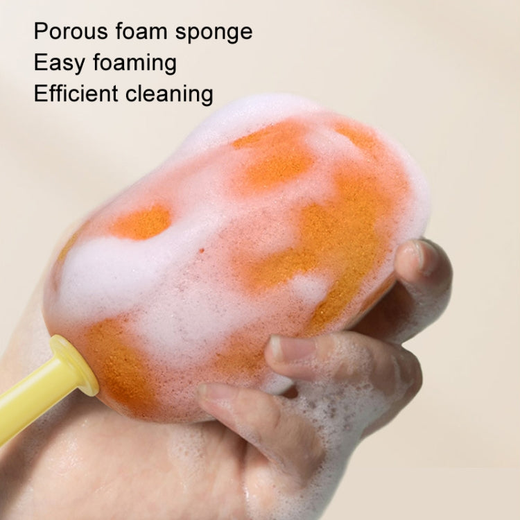 Long Handle Household Multifunctional Cup Washing Brush Carrot Shape 3 In 1 Cleaning Brush(Green) - Cleaning Tools by PMc TechLife | Online Shopping South Africa | PMc TechLife | Buy Now Pay Later Mobicred