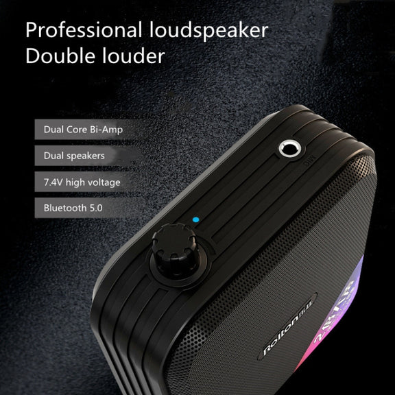 Rolton K600  7.4V Bluetooth Wireless Audio Speaker Megaphone Voice Amplifier With Transmitter(Green)