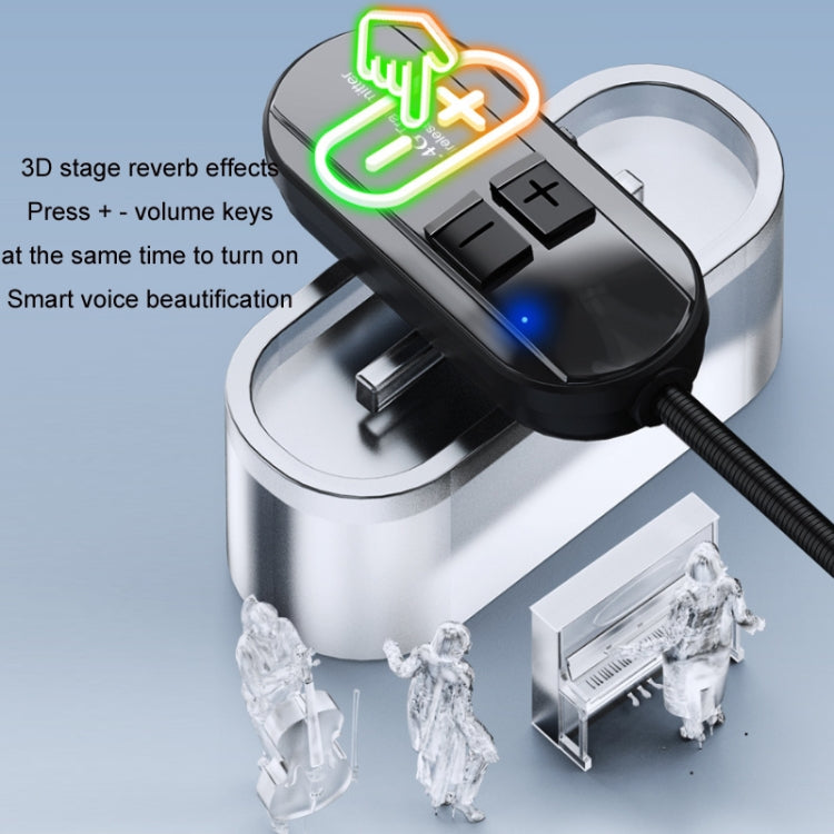 1 for 1 6.35mm Interface Wireless Head-Mounted Condenser Microphone Anti-Howling Loudspeaker - Microphone by PMC TechLife | Online Shopping South Africa | PMC TechLife | Buy Now Pay Later Mobicred