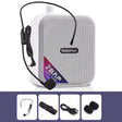 Rolton K600 7.4V Bluetooth Audio Speaker Megaphone Voice Amplifier Without Transmitter(White) - Microphone by Rolton | Online Shopping South Africa | PMC TechLife | Buy Now Pay Later Mobicred