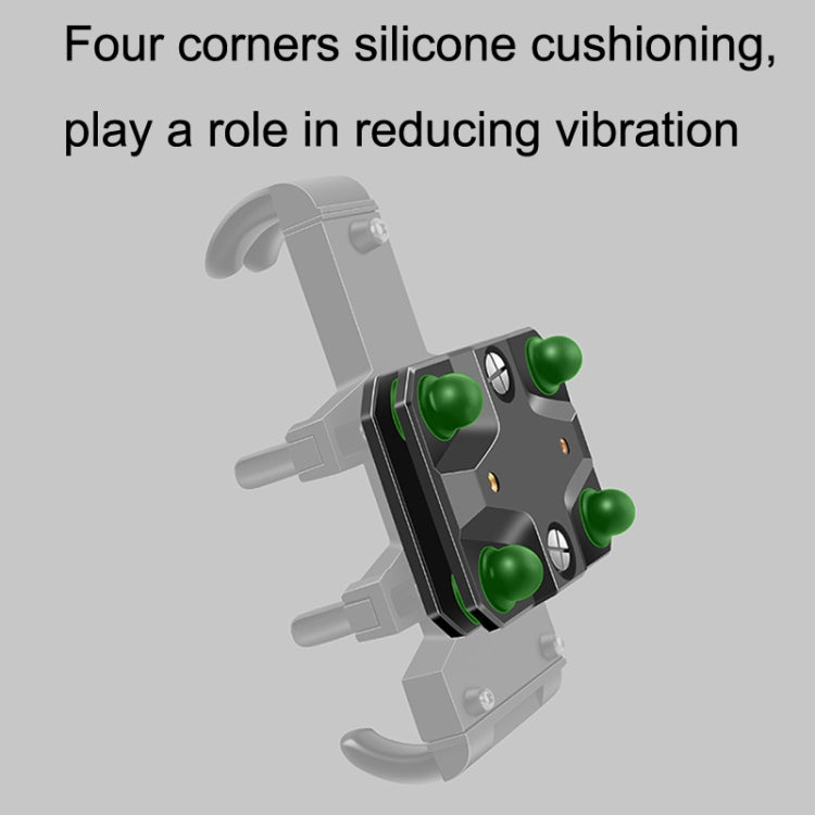 Battery Car Bicycle Cycling Navigation Silicone Shock Absorption Holder