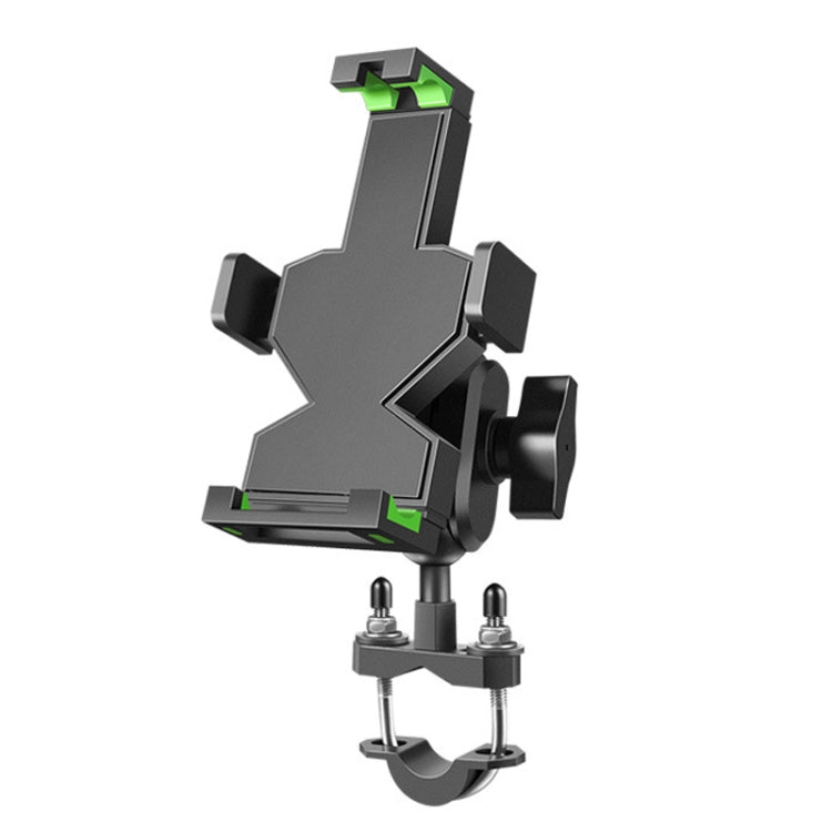 A04 Metal Motorcycle Mobile Phone Navigation Bracket Bicycle Frame Multifunctional Car Fixed Clamp(U Car Handlebar Model) - Holder by PMC TechLife | Online Shopping South Africa | PMC TechLife | Buy Now Pay Later Mobicred