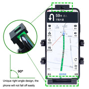 A02 Motorcycle Mobile Phone Navigation Bracket Car Riding Anti-shock Aluminum Alloy Rack(Car Handlebar Model)