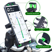 A02 Motorcycle Mobile Phone Navigation Bracket Car Riding Anti-shock Aluminum Alloy Rack(Car Handlebar Model)