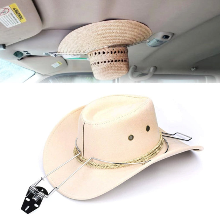 Car Stainless Steel Hat Storage Bracket - Stowing Tidying by PMC TechLife | Online Shopping South Africa | PMC TechLife | Buy Now Pay Later Mobicred