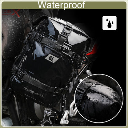 Rhinowalk MT2206 6L Waterproof Motorcycle Bumper Bag Outdoor Riding Bag(Green) - free shipping - PMC Jewellery - Order now!
