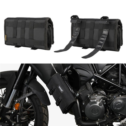 Rhinowalk MT103 Motorcycle Maintenance Tool Storage Bag Portable Repair Kit Bag(Black) - free shipping - PMC Jewellery - Order now!