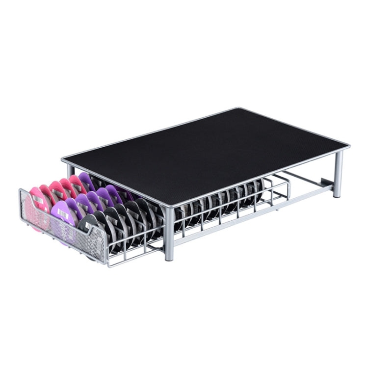 3 Rows Drawer Type Coffee Capsule Holder Organizer Can Storage 60pcs Milk Ball(Silver Gray) - free shipping - PMC TechLife - Order now!