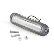 4pcs MK-162 6LED Light Guide Side Light 10-30V Trailer Side Tail Light(White)
