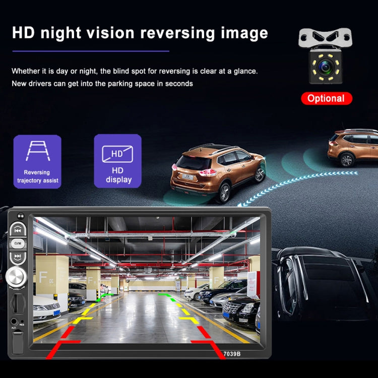 A3061 7 Inches MP5 Bluetooth Player Universal Wired CarPlay Reversing Image Integrated, Style: Standard - Car MP3 & MP4 & MP5 by PMC TechLife | Online Shopping South Africa | PMC TechLife | Buy Now Pay Later Mobicred