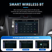 A3061 7 Inches MP5 Bluetooth Player Universal Wired CarPlay Reversing Image Integrated, Style: Standard+12 Lights Camera