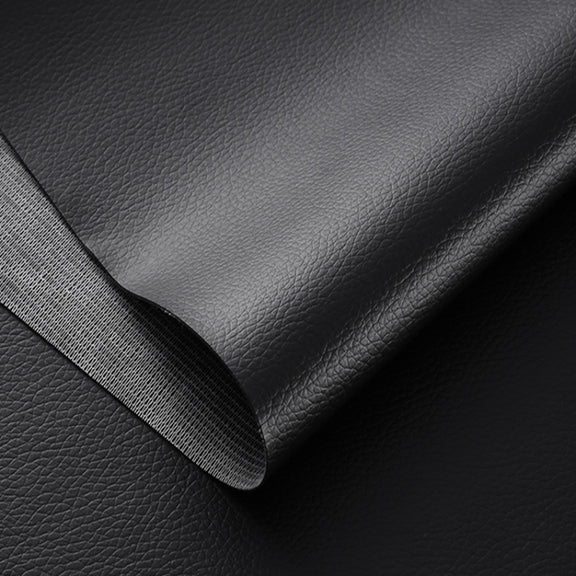 PVC Leather Texture Photography Shooting Background Cloth Water-resistant Background Board 50 X 68cm(Black Lychee)