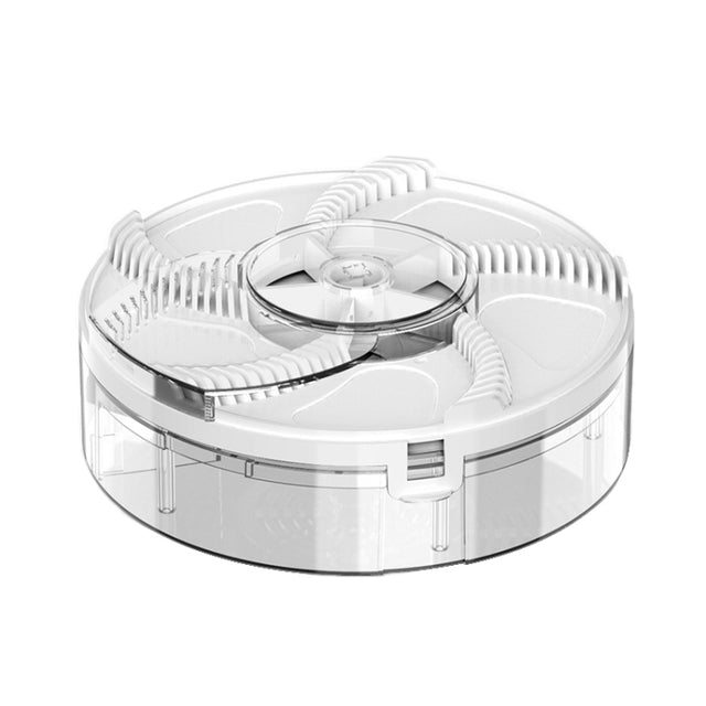S008 Automatic Fly Killer Silent USB Household Fly Trap, Spec: Charging Type (White)