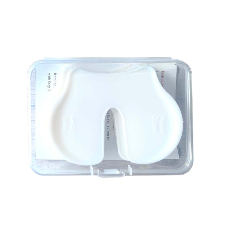 4pcs/set Injection Aid Tablet Press Firmly Can Relieve Pain Pain Blocker Device(White) - free shipping - PMC TechLife - Order now!