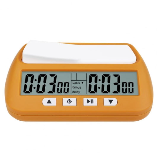 YS YS-902 Chess Timer Chess Clock for Go Tournament(Yellow English Version) - free shipping - PMC Jewellery - Order now!
