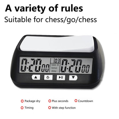 YS YS-902 Chess Timer Chess Clock for Go Tournament(Yellow English Version) - free shipping - PMC Jewellery - Order now!