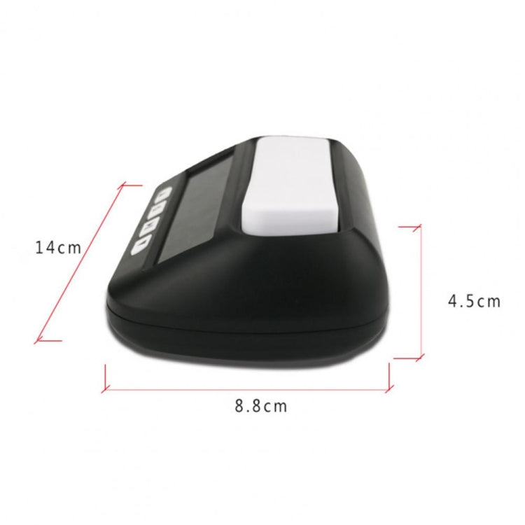 YS YS-902 Chess Timer Chess Clock for Go Tournament(Black English Version) - free shipping - PMC Jewellery - Order now!