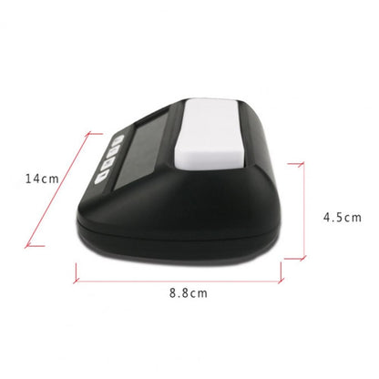 YS YS-902 Chess Timer Chess Clock for Go Tournament(Black English Version) - free shipping - PMC Jewellery - Order now!