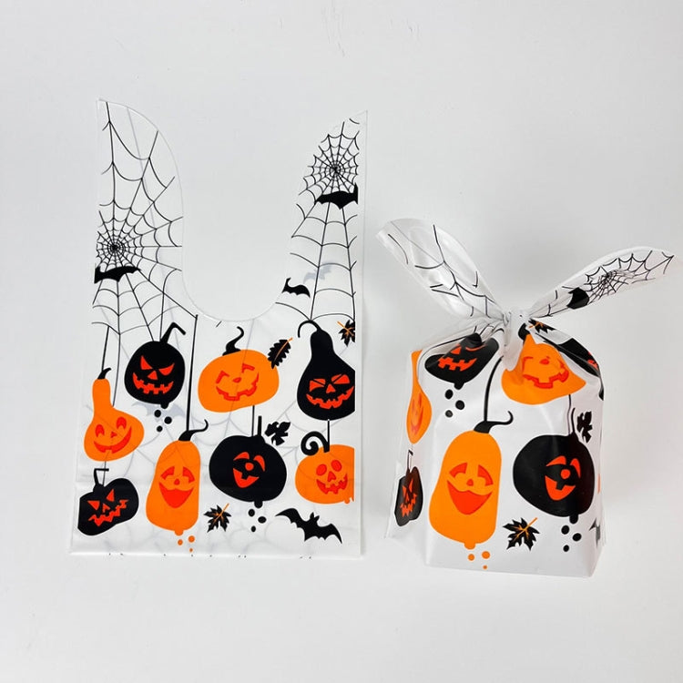 50pcs /Pack Halloween Packaging Bags Candy Snacks Treat Bags, Size: 13.5x22cm(Spider Pumpkin) - Gift Bags & Wrapping Supplies by PMC TechLife | Online Shopping South Africa | PMC TechLife