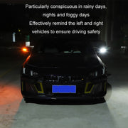 Car Rearview Mirror Decoration LED Streamer Turn Signal, Length��� 14cm A Pair
