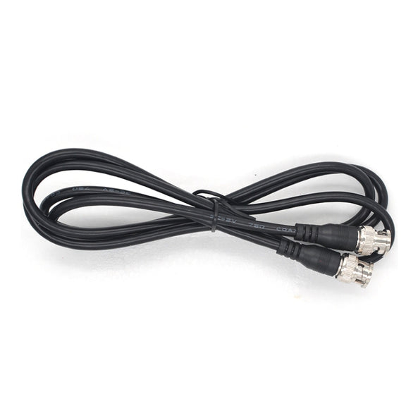 BNC Male To Male Straight Head Cable Coaxial Cable Video Jumper, Length: 10m