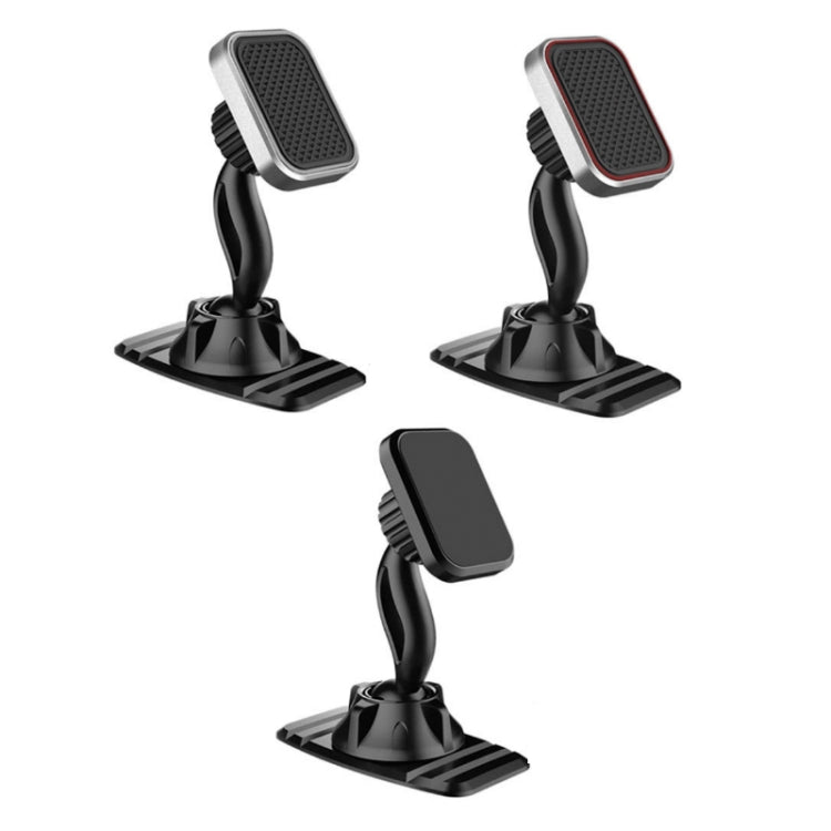 Car Center Console Paste Magnetic Mobile Phone Holder(Red) - Car Holders by PMC TechLife | Online Shopping South Africa | PMC TechLife | Buy Now Pay Later Mobicred