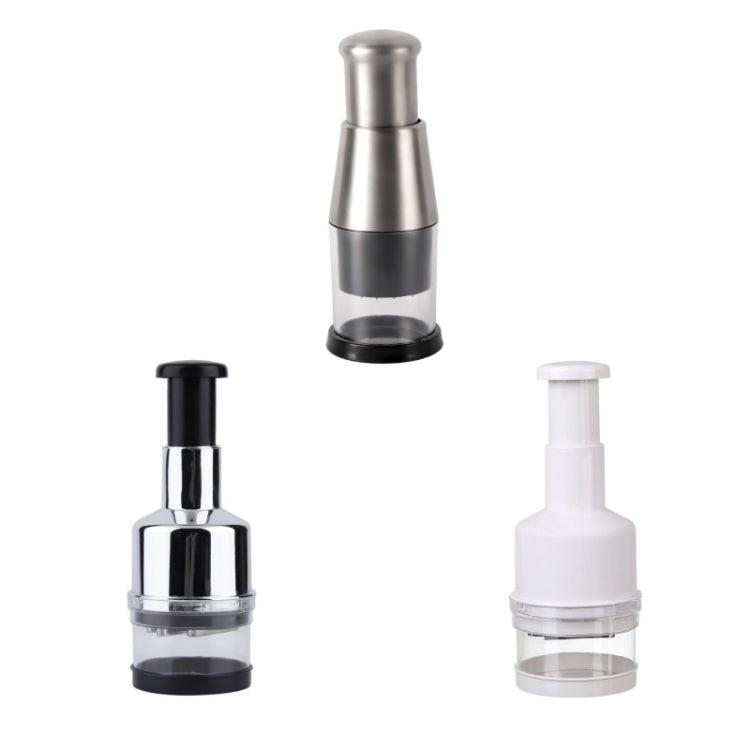 Press Kitchen Cutter Garlic Onion Pat Knife, Specification: Stainless Steel Black - free shipping - PMC TechLife - Order now!