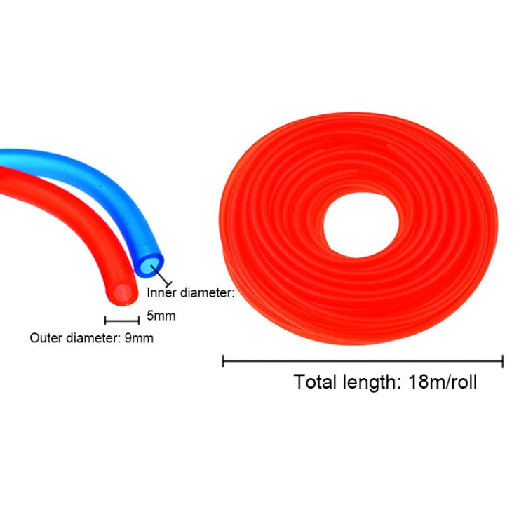 TF-1795 18m/roll Motorcycle Modification Accessories Colorful Gasoline Pipe(Red) - Replacement Parts by PMC TechLife | Online Shopping South Africa | PMC TechLife | Buy Now Pay Later Mobicred