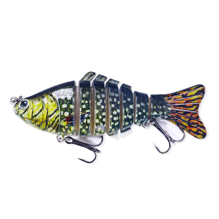 HENGJIA JM062 7 Section Fish Fake Lures VIB Minnow Fishing Lures, Size: 10cm 15g(9) - free shipping - PMC TechLife - Order now!