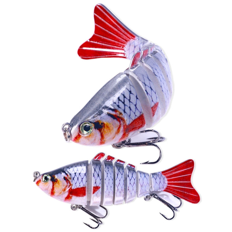 HENGJIA JM062 7 Section Fish Fake Lures VIB Minnow Fishing Lures, Size: 10cm 15g(13) - free shipping - PMC TechLife - Order now!