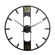 YX8836 Home Decor Wall Clock Wrought Iron Rivet Scale Silent Clock, Size: 60cm - Wall Clock by PMc TechLife | Online Shopping South Africa | PMc TechLife | Buy Now Pay Later Mobicred