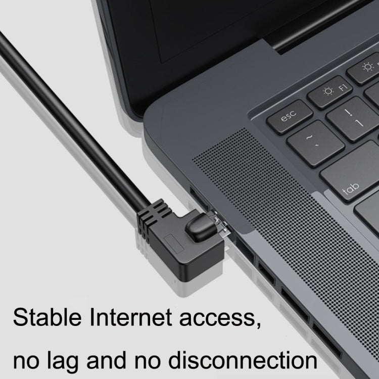 Straight Head 1.5m Cat 8 10G Transmission RJ45 Male To Female Computer Network Cable Extension Cable(Black)