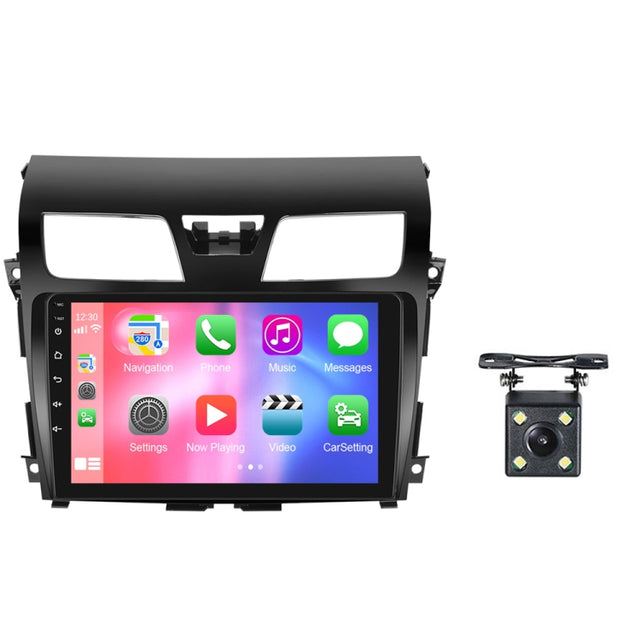 For Nissan Teana 13-16 10.1-Inch Reversing Video Large Screen Car MP5 Player, Style: WiFi Edition 2+64G(Standard+4 Lights Camera)