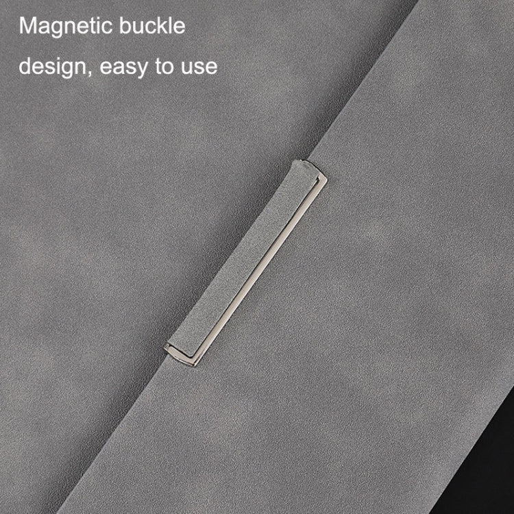 6 Hole Three Fold Loose-leaf Case A5 Business Notebook Office Stationery Notepad(Black) - Notebooks by PMc TechLife | Online Shopping South Africa | PMc TechLife | Buy Now Pay Later Mobicred