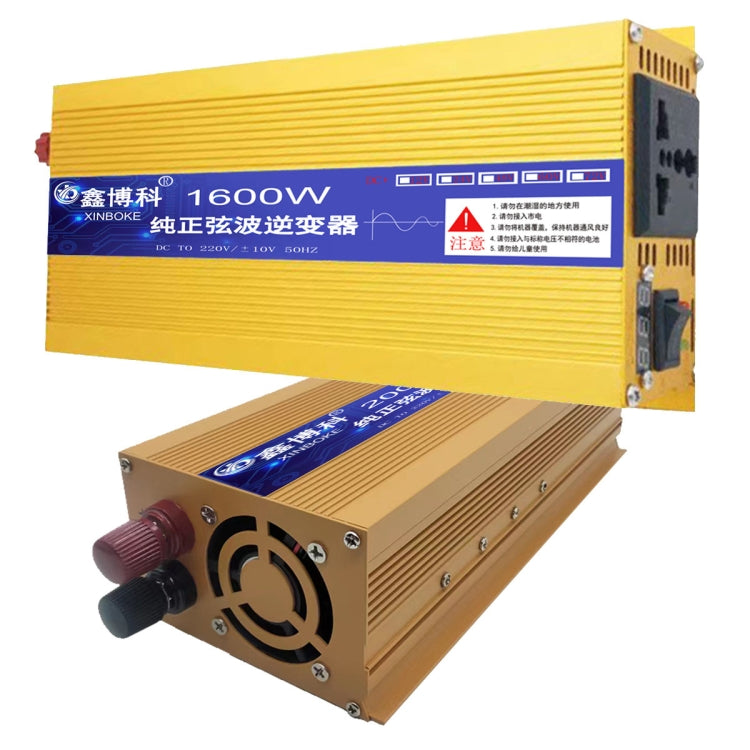 XINBOKE High Power Household Car Sine Wave Inverter 24V 5500W To 220V 2500W(LCD Display)