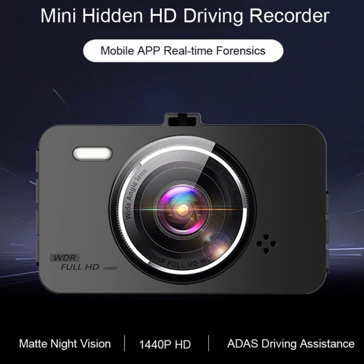L601 HD Night Vision Electronics Dog Reversing Image Driving Recorder, Style: WIFI Version(Double Recorded) - Car DVRs by PMC TechLife | Online Shopping South Africa | PMC TechLife | Buy Now Pay Later Mobicred