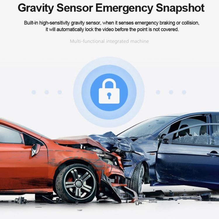 L601 HD Night Vision Electronics Dog Reversing Image Driving Recorder, Style: WIFI Version(Double Recorded) - Car DVRs by PMC TechLife | Online Shopping South Africa | PMC TechLife | Buy Now Pay Later Mobicred