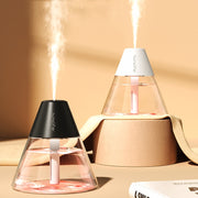 Household Desktop Mini Volcano Humidifier Air Purifier(White)
