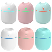 USB Mini Desktop Colorful Night Light Car Humidifier, Spec: 220ml (Y2-Blue)
