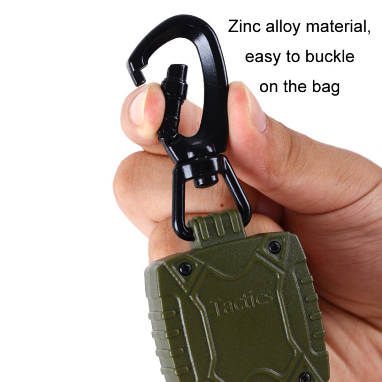 Outdoor Fishing Zinc Alloy Retractable Metal Hanging Buckle(6862) - Hooks by PMC TechLife | Online Shopping South Africa | PMC TechLife | Buy Now Pay Later Mobicred