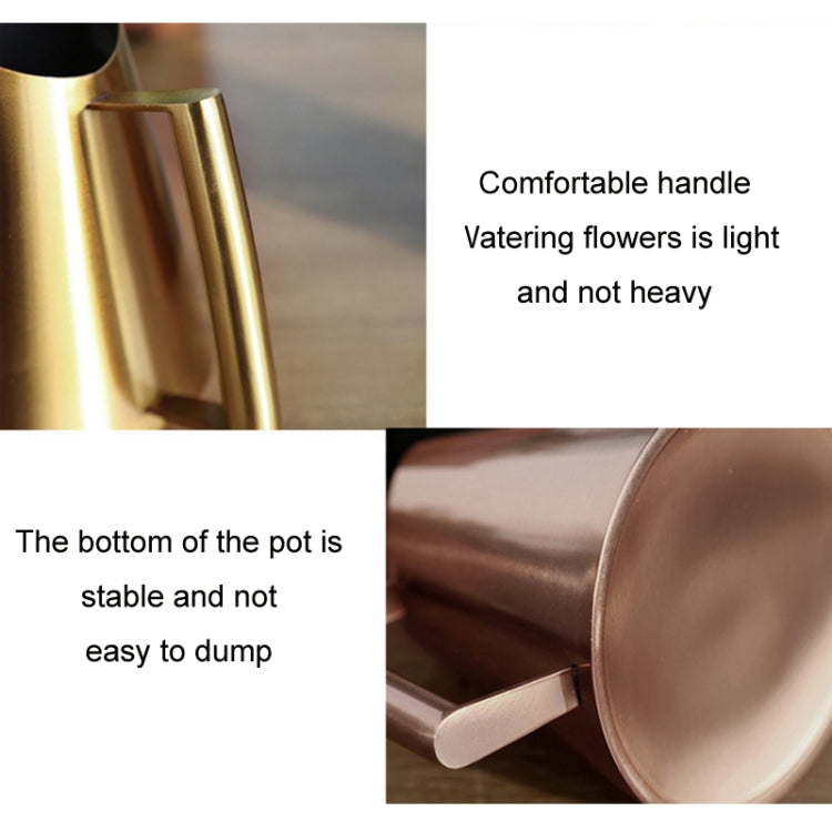 Household Gardening Stainless Steel Long Spout Watering Pot, Size: 1500ML(Bronze) - Watering & Irrigation by PMc TechLife | Online Shopping South Africa | PMc TechLife | Buy Now Pay Later Mobicred