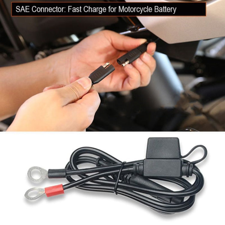 B065 Motorcycle Quick Disconnect SAE Extension Cable Battery SAE Connection Cable - Others by PMC TechLife | Online Shopping South Africa | PMC TechLife | Buy Now Pay Later Mobicred